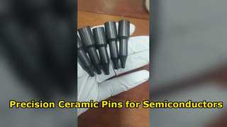 Pinos cerâmicos de alta precisão para fabricação de semicondutores