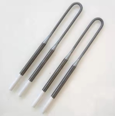1800 graus de silicone molibdênio hastes MoSi2 elemento de aquecimento para forno de muffle