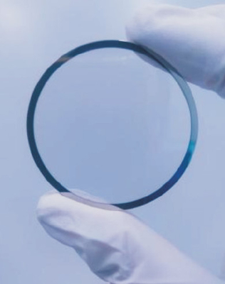 Janela óptica de diamante de baixa absorção de alta condutividade térmica