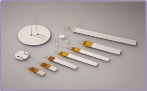 Da alumina cerâmica metálica do elemento de aquecimento HTCC da alumina calefatores cerâmicos
