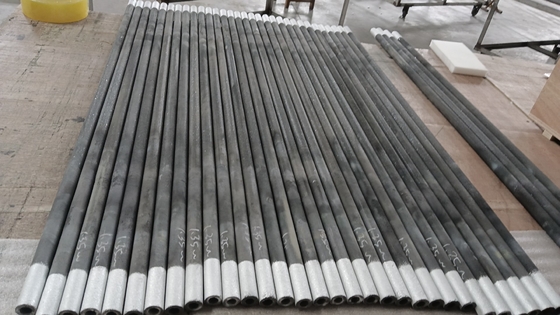 Elementos de aquecimento de carburo de silício de alta pureza a 1400 °C
