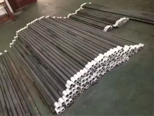 Carbono de silício Sic Elementos de aquecimento Ed Tipo Industrial Resistente ao nitrogénio Rodos de elementos de aquecimento de carbono de silício Sic