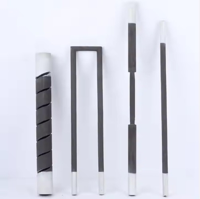 Elemento de aquecimento de carburo de silício de 1600 ° C para fornos elétricos