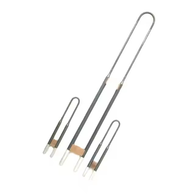 1800c U Tipo Mosi2 Elemento de aquecimento de disilicida de molibdênio para fornos elétricos