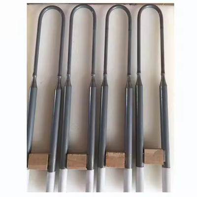 Elemento térmico de alta temperatura de 1800C em forma de U Mosi2 para forno de muffle