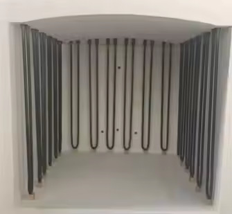 Elemento térmico de alta temperatura de 1800C em forma de U Mosi2 para forno de muffle