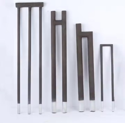 Elementos de aquecimento de carburo de silício de alta pureza Forno durável Elementos cerâmicos