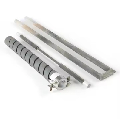 Elementos de aquecimento por carburo de silício de forma personalizada Forno elétrico Elementos de aquecimento termoelétricos cerâmicos