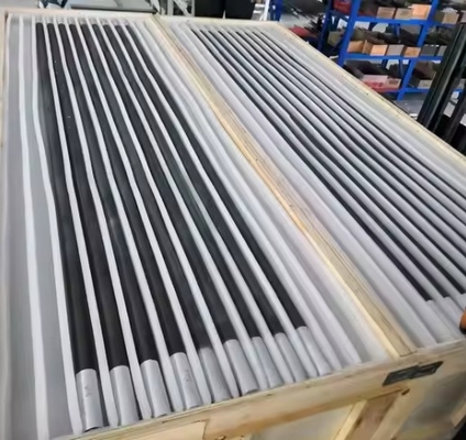 Elementos de aquecimento de carburo de silício Forno industrial Sic Aquecedor para refratário