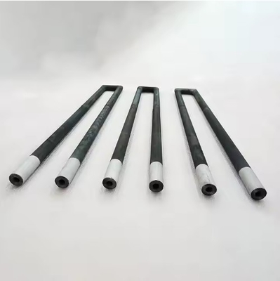 U Forma Alta Temperatura Espiral Carbono de Silício Elementos Elétricos de Aquecimento Sic Aquecedor Para Forno 1400°C