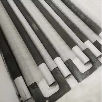 U Forma Alta Temperatura Espiral Carbono de Silício Elementos Elétricos de Aquecimento Sic Aquecedor Para Forno 1400°C