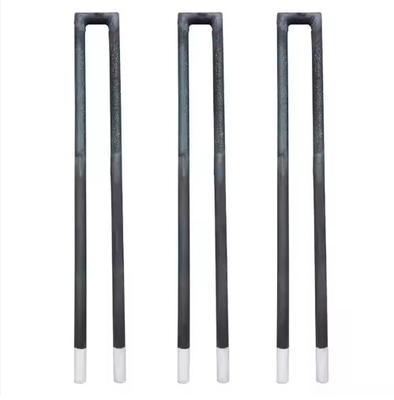 U Forma Alta Temperatura Espiral Carbono de Silício Elementos Elétricos de Aquecimento Sic Aquecedor Para Forno 1400°C