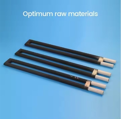 Max.1600°C Elementos eléctricos industriais de aquecimento de carburo de silício