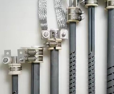 1625°C Scr Tipo Sic Elementos de aquecimento de carburo de silício para fábrica de muffles Sic