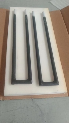 Tipo U Resistência a altas temperaturas Sic Bar Sic Elementos de aquecimento Elétricos