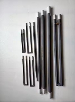Novo aquecedor de água de tubo elétrico de 1400 ° C SiC Tipo U Dia20mm Elementos de aquecimento