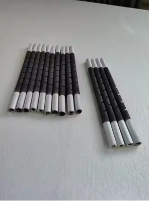 Novo aquecedor de água de tubo elétrico de 1400 ° C SiC Tipo U Dia20mm Elementos de aquecimento