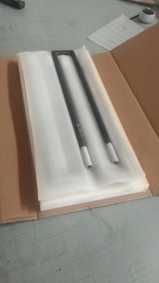 Novo aquecedor de água de tubo elétrico de 1400 ° C SiC Tipo U Dia20mm Elementos de aquecimento