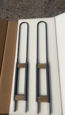 Elementos de aquecimento do forno de muffle MoSi2 personalizáveis a 1800 graus