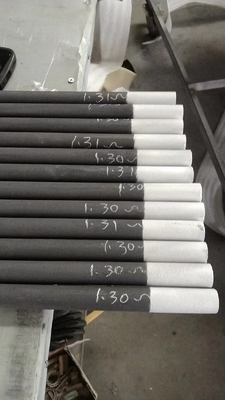 Elementos de aquecimento de carburo de silício de alta temperatura do tipo UW I para fornos