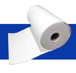 Alta flexibilidade Papel de fibra de zircônio Resistência a choques térmicos