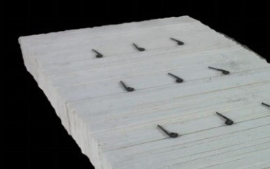 Blocos pré-fabricados de fibras compostas resistentes à corrosão
