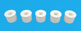 Alta flexibilidade Óxido de ítrium Resistência a choques térmicos Partes cerâmicas