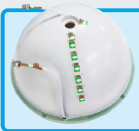 Partes industriais de cerâmica de alta resistência à corrosão Domes Hdpcvd
