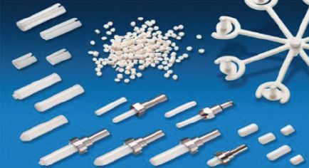 Série de peças estruturais de cerâmica