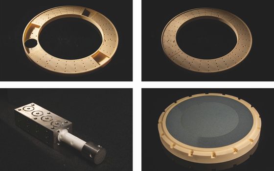 Sucção e dedos de cerâmica industrial