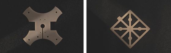 Nitreto de alumínio e partes de carburo de silício