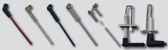 Peças cerâmicas para queimador de combustão mista