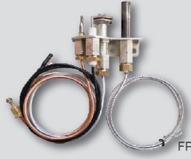 Componentes cerâmicos para fogo eterno