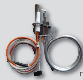 Componentes cerâmicos para fogo eterno