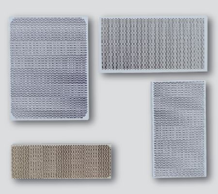 Painel de cerâmica de favo de mel