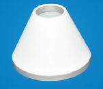 Componentes cerâmicos metalizados de alta resistência à tração e baixa taxa de vazamento de hélio, peças cerâmicas industriais personalizáveis