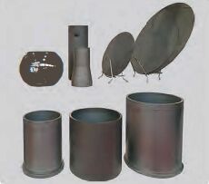 Cadinhos de carboneto de silício sinterizado sem pressão com alta resistência mecânica, excepcional resistência a altas temperaturas e excelente resistência à corrosão