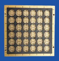 Metalização de AlN (HTCC)