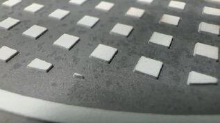 Bump suction cup processing