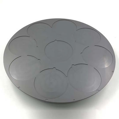 BANDEJAS OU PLACA DO CARBONETO DE SILICONE (SIC), COMO UM SUPORTE DA BOLACHA PARA O ICP QUE GRAVA O PROCESSO NA INDÚSTRIA DO DIODO EMISSOR DE LUZ