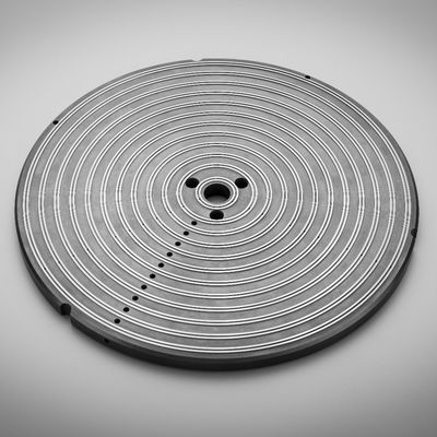 BANDEJAS OU PLACA DO CARBONETO DE SILICONE (SIC), COMO UM SUPORTE DA BOLACHA PARA O ICP QUE GRAVA O PROCESSO NA INDÚSTRIA DO DIODO EMISSOR DE LUZ