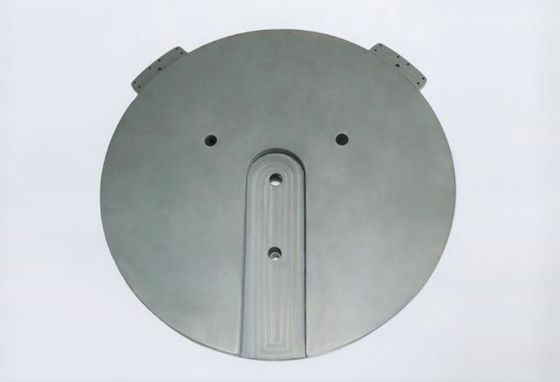 Componentes do carboneto de silicone da elevada precisão para processos do semicondutor e o equipamento ótico da maquinaria