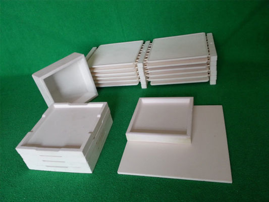 Densidade da espessura 3.6g/cm3 da mobília 2mm da estufa da alumina da pureza alta