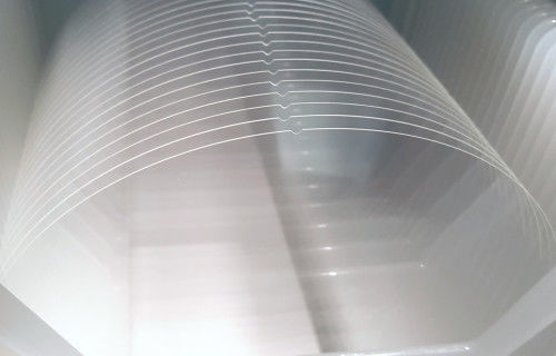 supercondutor alto do diodo emissor de luz Tc de 0.43mm Sapphire Wafer Making Blue e micro-ondas IC
