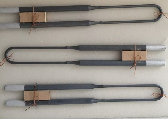 elementos de 1700C Mosi2 para o acendimento das ferrite, esteatites, Titanates, telhas, refratários