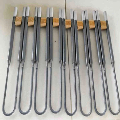 sic elemento de aquecimento 1850C do Disilicide do molibdênio dos calefatores do carboneto de silicone 1600C