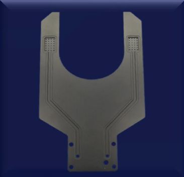 Braço de manipulação de wafers de cerâmica de precisão Óxido de alumínio