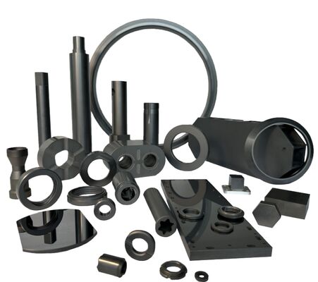 Produtos de carburo de silício de alto desempenho com resistência a altas temperaturas, resistência à corrosão e alta resistência mecânica